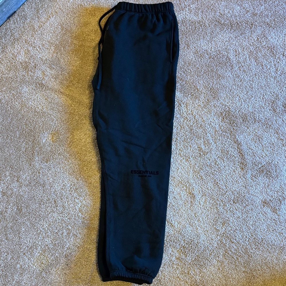Essentials Midnight Black Sweatpants